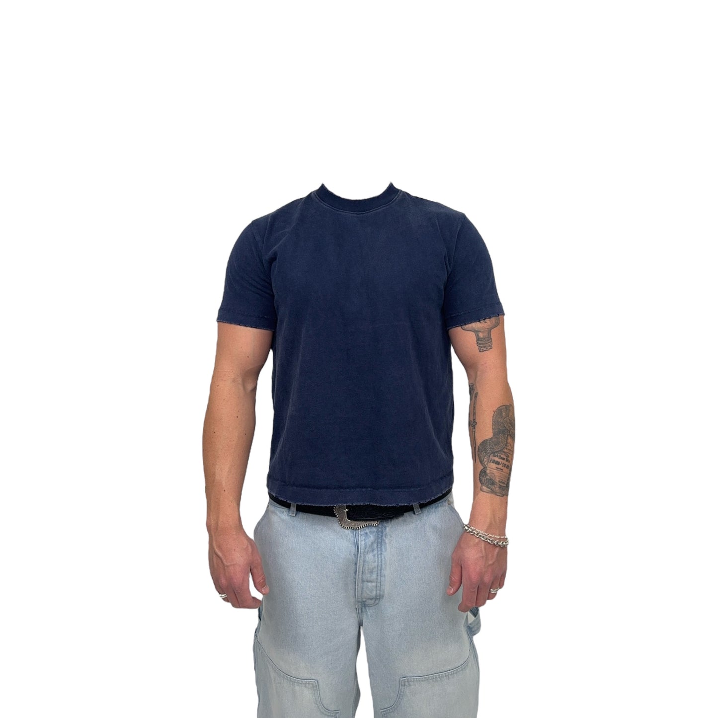FITTED CROPPED TEE