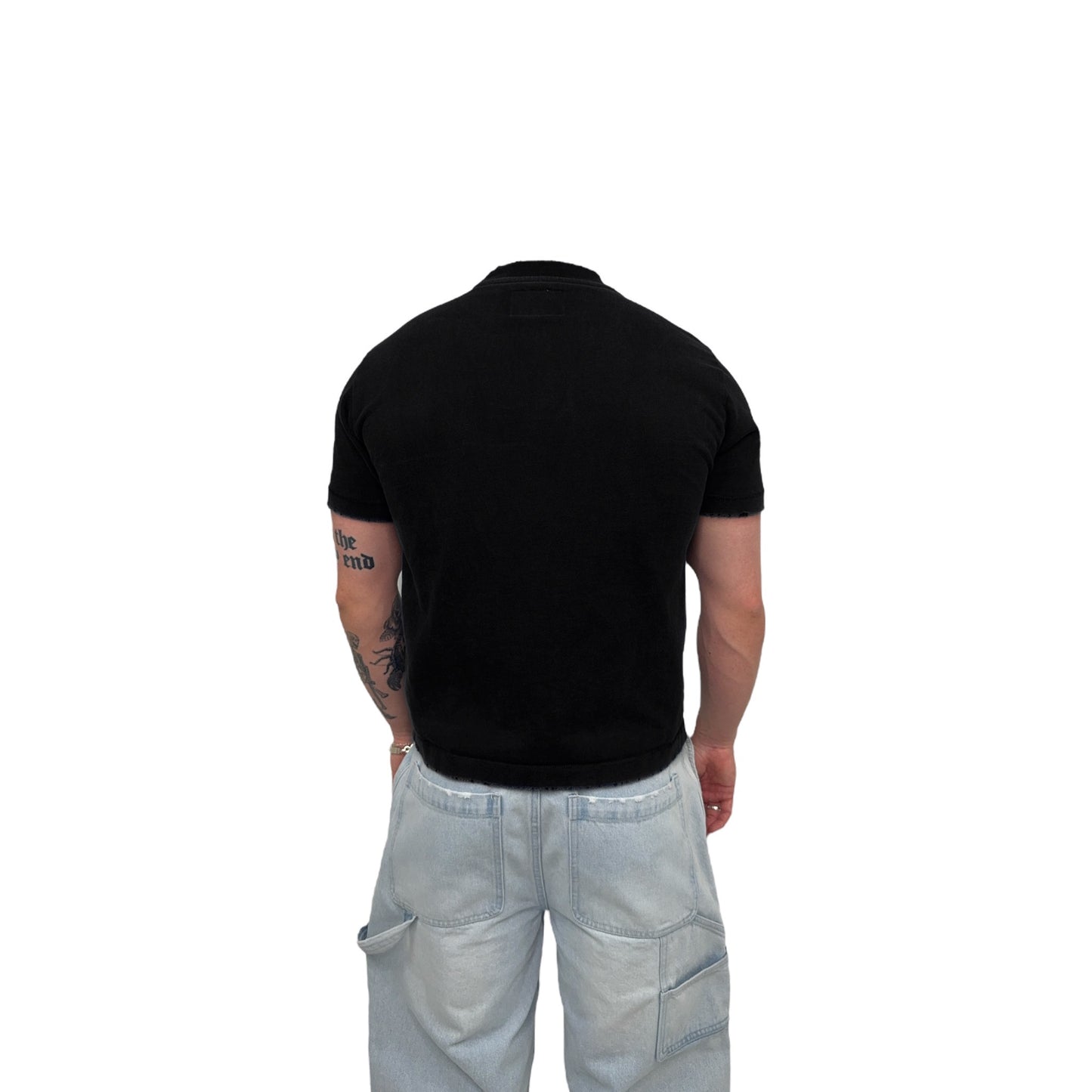 FITTED CROPPED TEE
