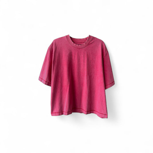 OVERSIZED CROPPED TEE