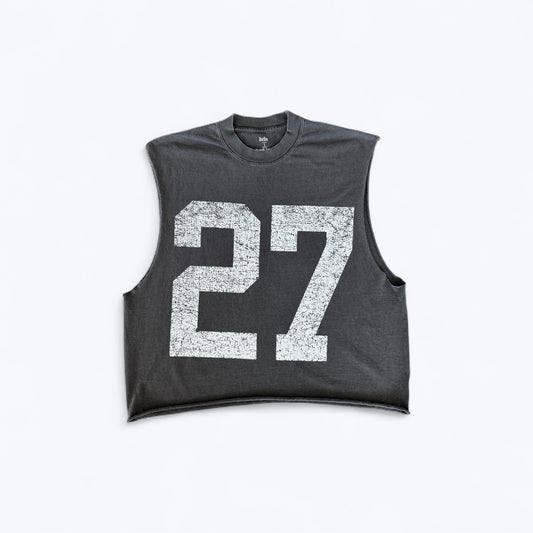 27 CLUB CUT OFF [VINTAGE BLACK]
